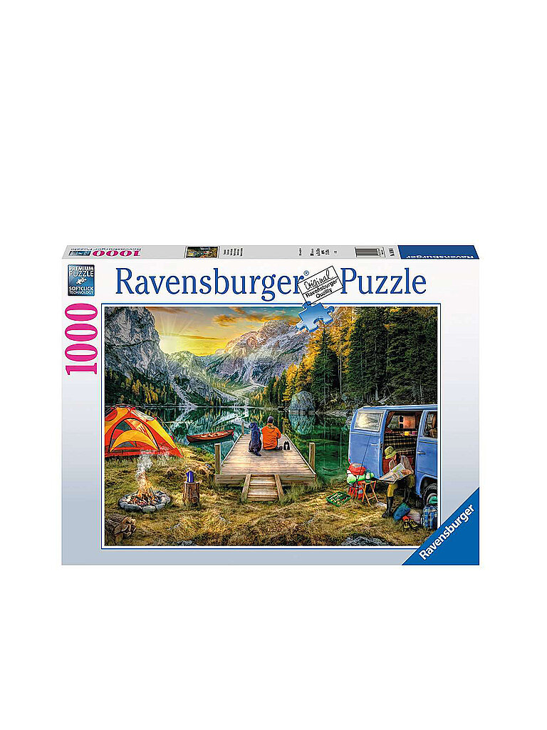 RAVENSBURGER Puzzle - Campingurlaub - 1000 Teile