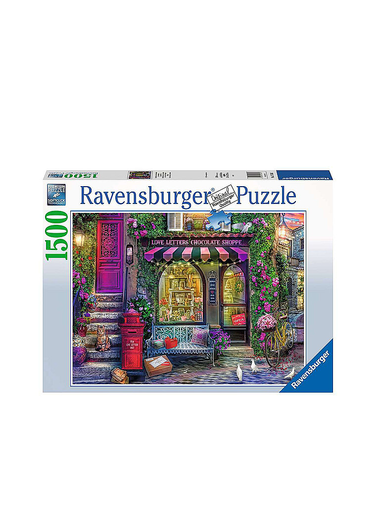 RAVENSBURGER Puzzle - Liebesbriefe und Schokolade - 1500 Teile