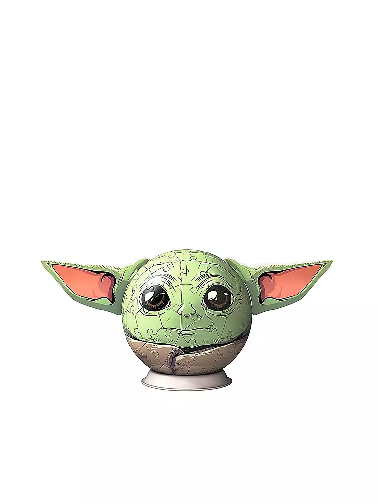 RAVENSBURGER | 3D Puzzle - Ball Mandalorian Grogu mit Ohren 72 Teile  | keine Farbe
