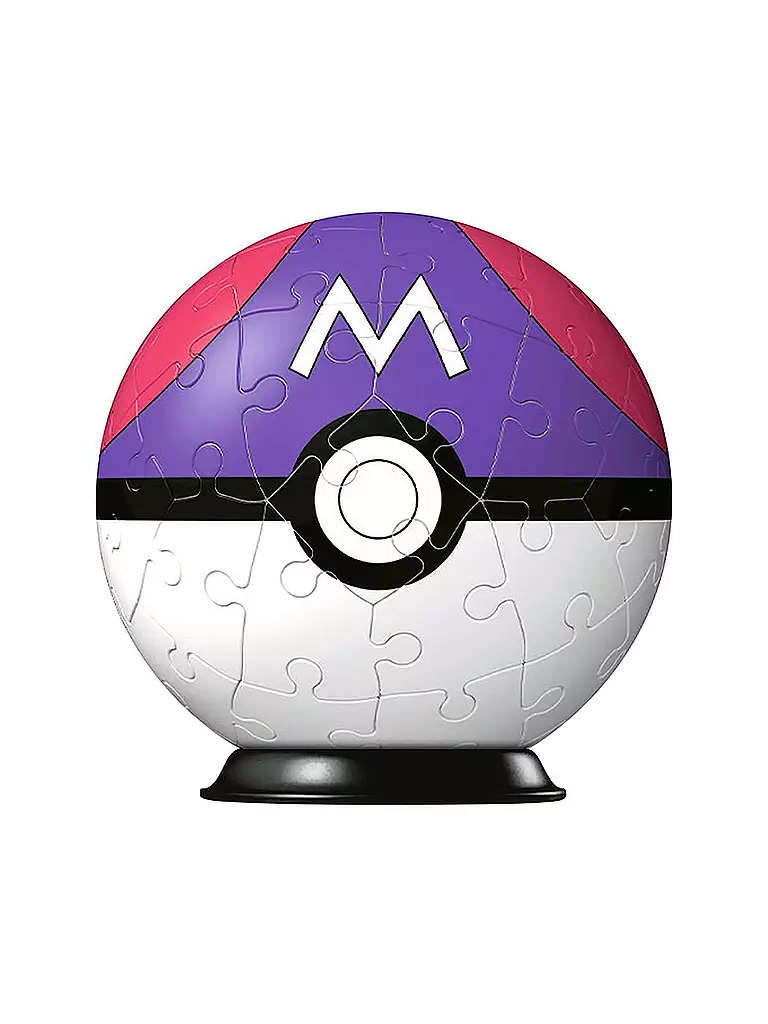 RAVENSBURGER | 3D Puzzle - Ball Pokémon Meisterball Teile 54 | keine Farbe