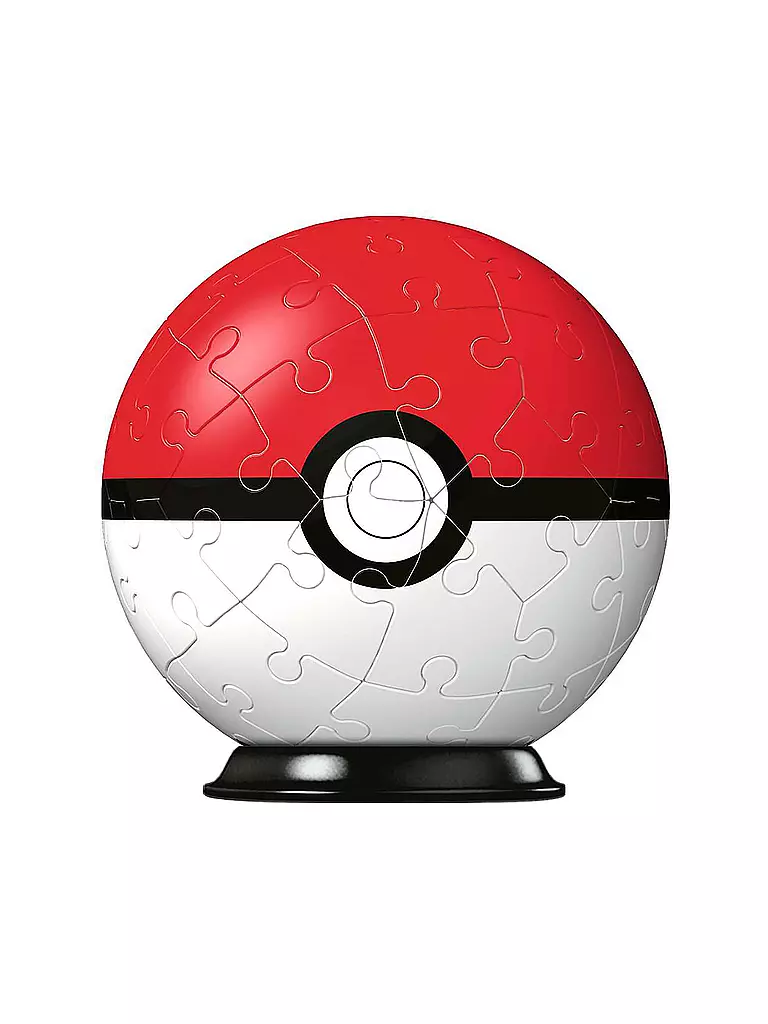 RAVENSBURGER | 3D Puzzle - Ball Pokémon Pokéball 54 Teile  | keine Farbe