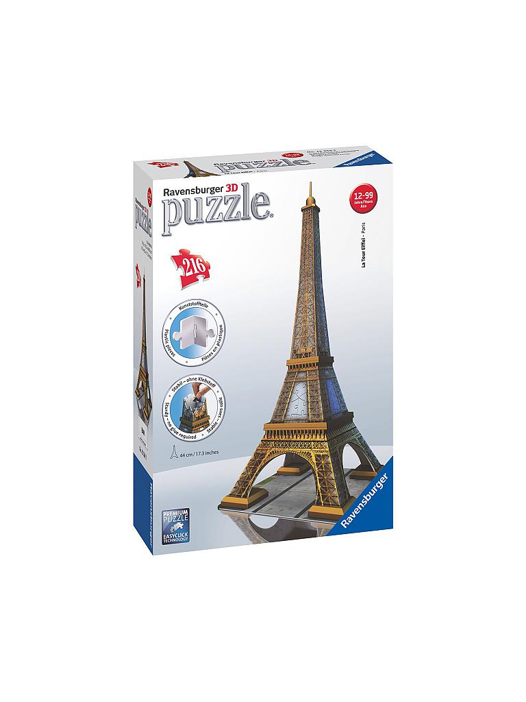 RAVENSBURGER | 3D Puzzle - Eifelturm 216-teilig  | 