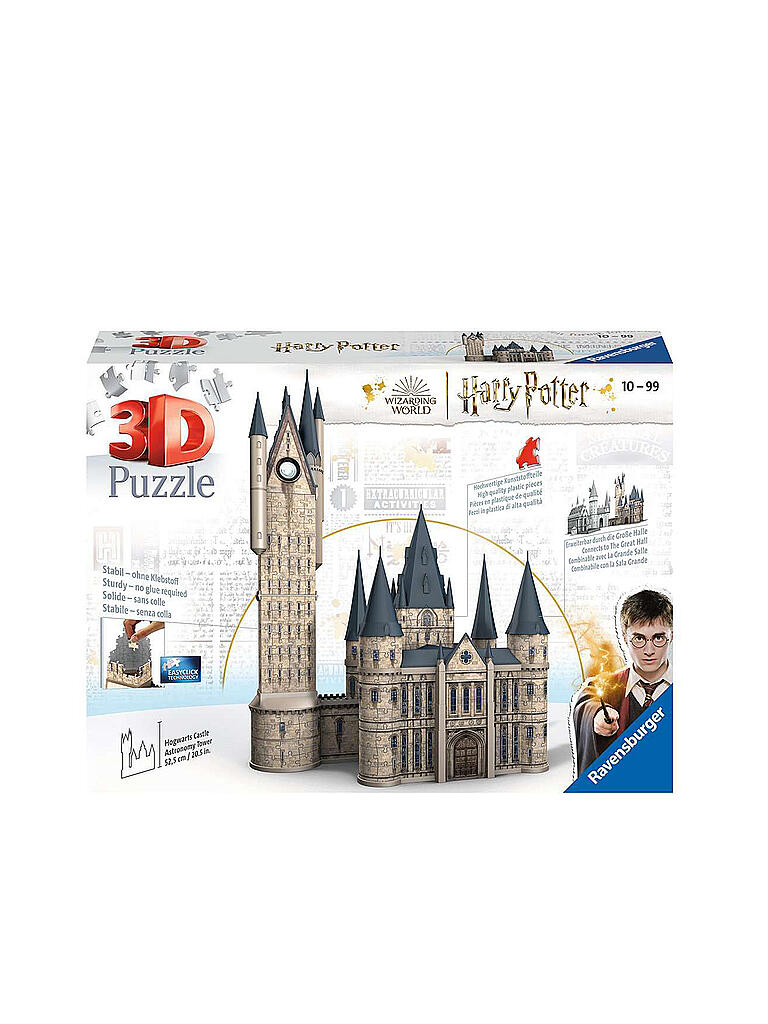 RAVENSBURGER 3D Puzzle Harry Potter Hogwarts Schloss Astronom 540