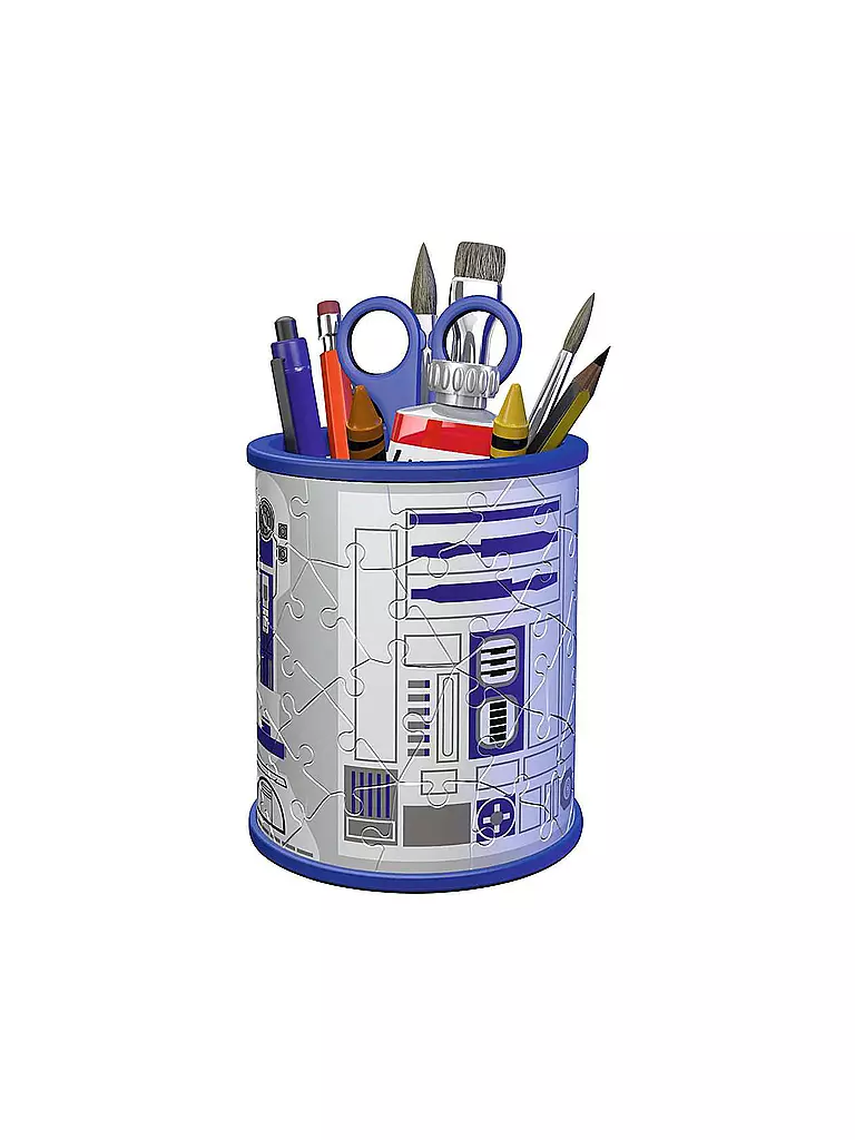 RAVENSBURGER | 3D Puzzle - Utensilo Star Wars R2D2 54 Teile  | keine Farbe