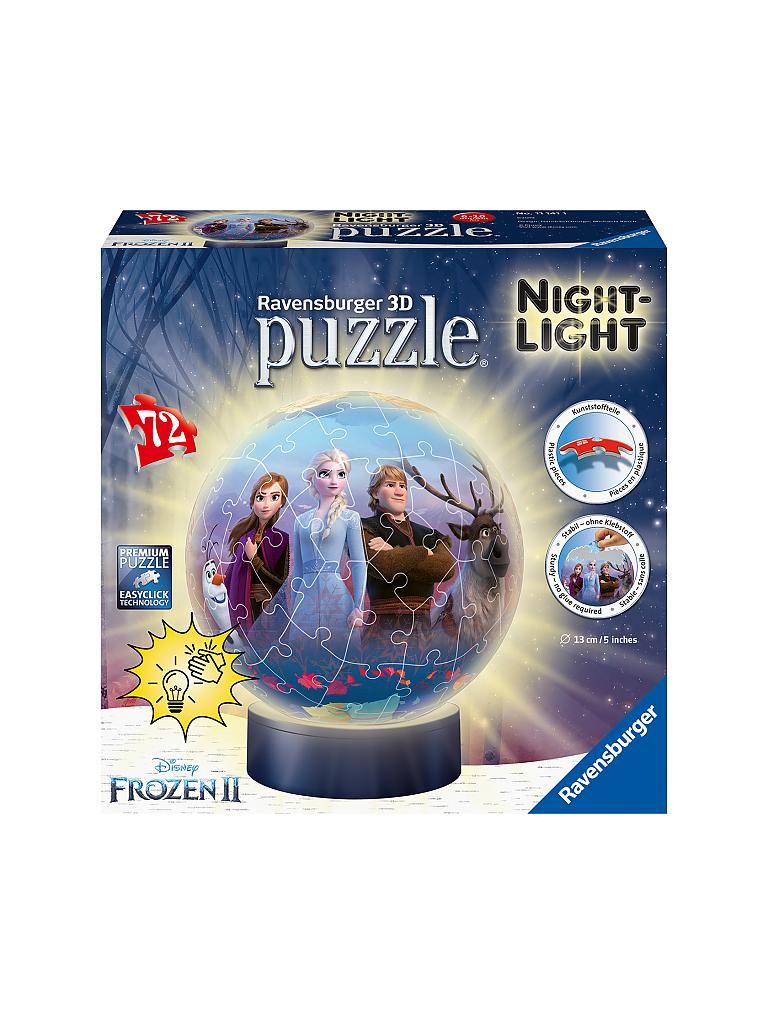 RAVENSBURGER | 3D Puzzle-Ball - Nachtlicht - Frozen 2 | keine Farbe