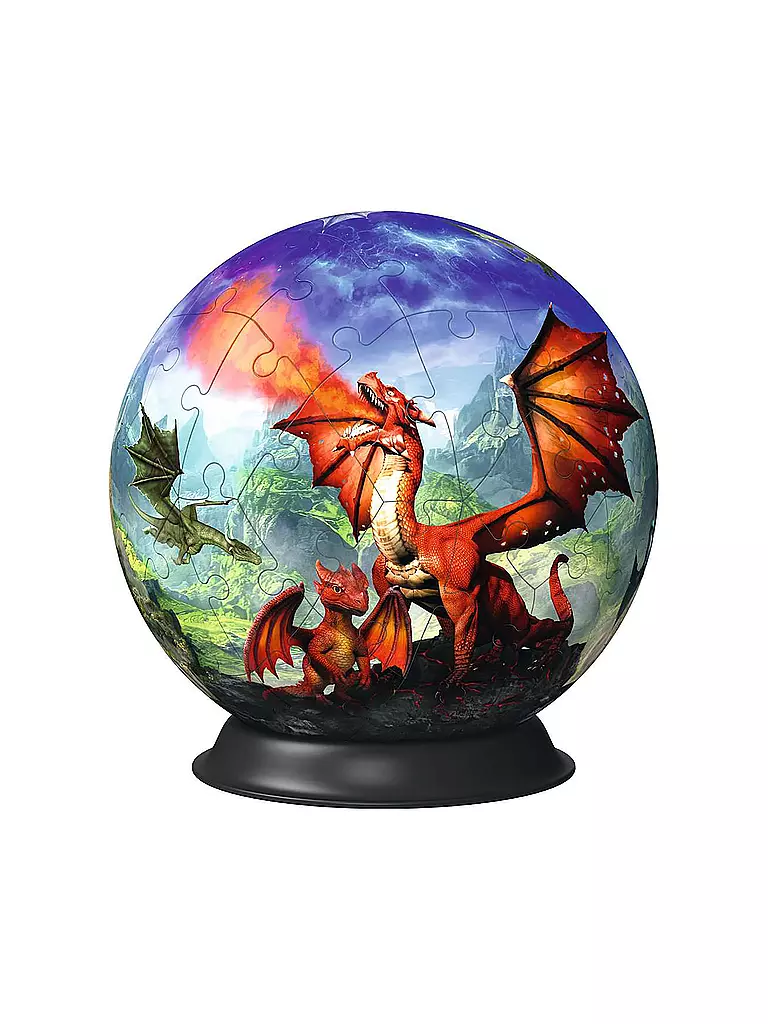 RAVENSBURGER | 3D Puzzle-Ball Mystische Drachen | keine Farbe