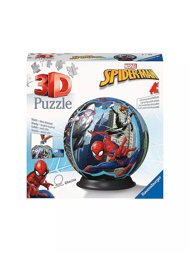 RAVENSBURGER | 3D Puzzle-Ball Spiderman | keine Farbe