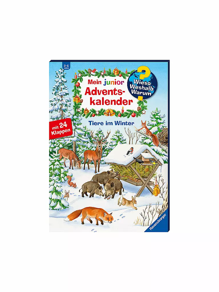 RAVENSBURGER | Adventskalender Tiere im Winter | keine Farbe