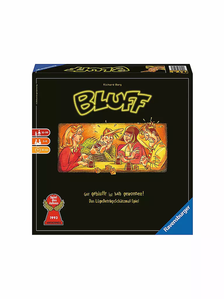 RAVENSBURGER | Brettspiel - Bluff | transparent