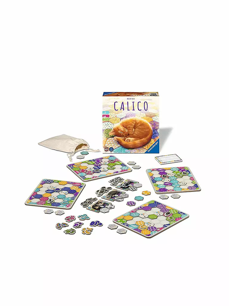 RAVENSBURGER | Brettspiel - Calico | keine Farbe