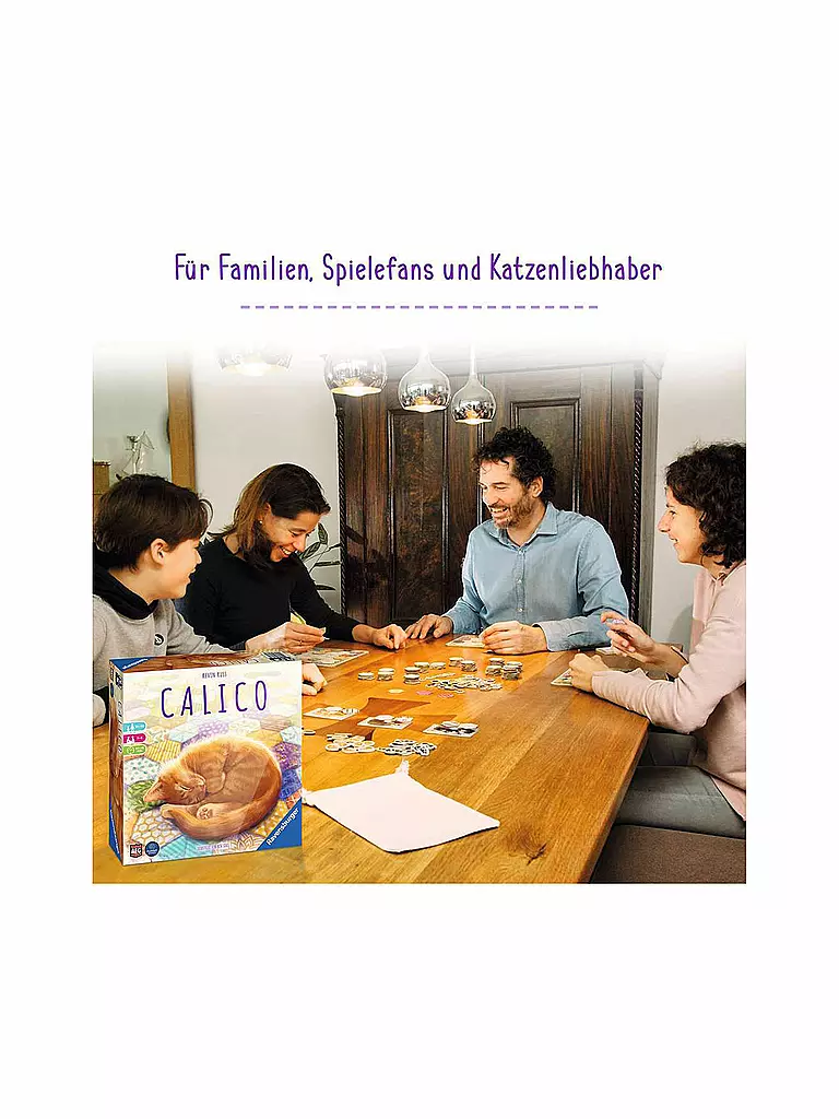 RAVENSBURGER | Brettspiel - Calico | keine Farbe