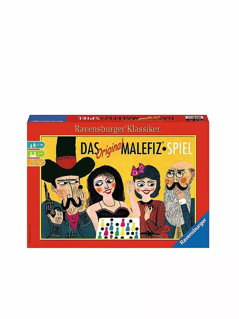 RAVENSBURGER | Brettspiel - Das Original Malefiz Spiel | keine Farbe