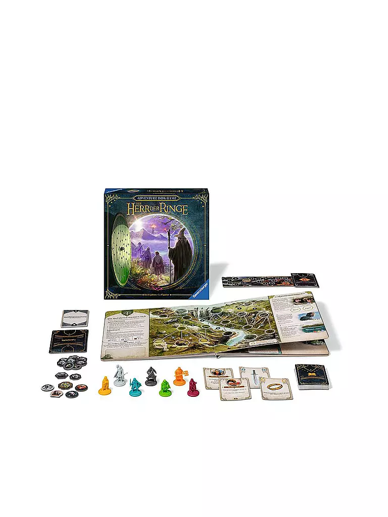 RAVENSBURGER | Brettspiel - Der Herr der Ringe - Adventure Book Game | keine Farbe
