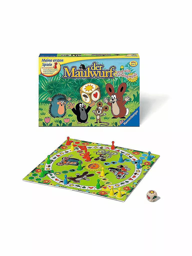 RAVENSBURGER | Brettspiel - Der Maulwurf und sein Lieblingsspiel | keine Farbe