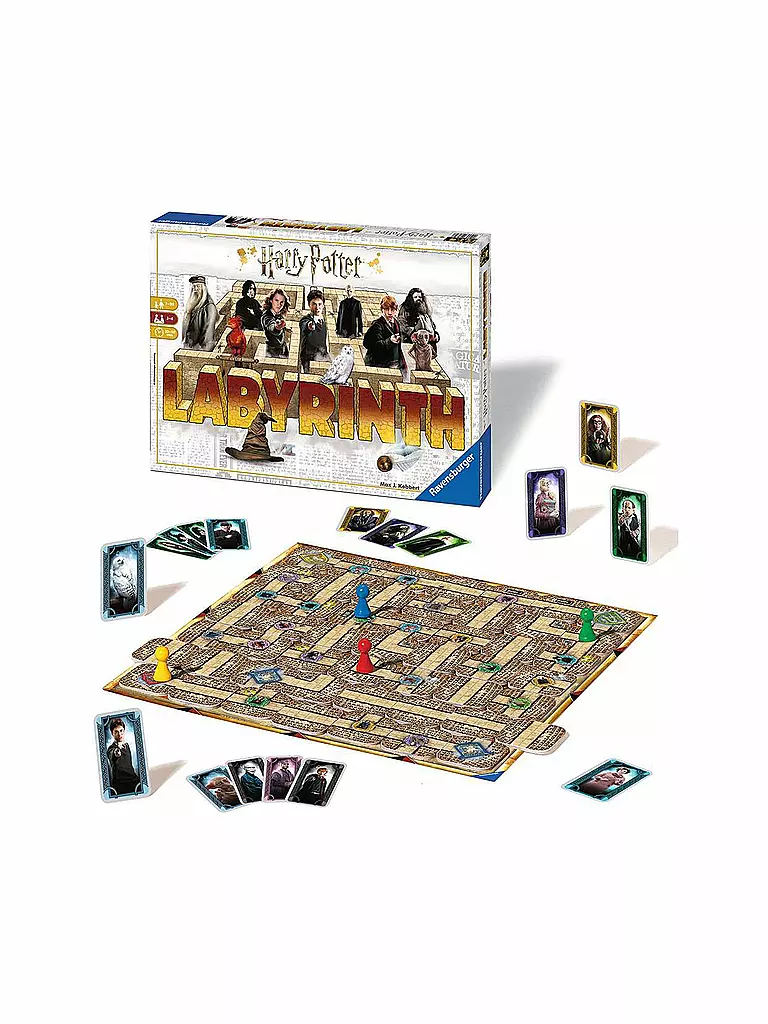 RAVENSBURGER | Brettspiel - Harry Potter Labyrinth | transparent