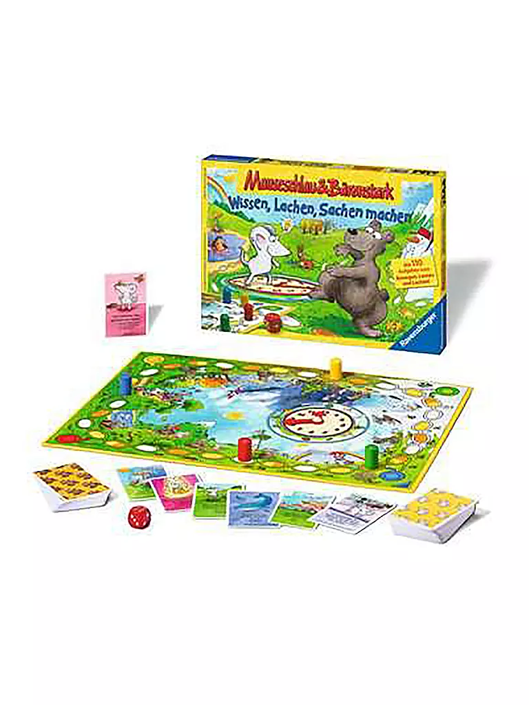 RAVENSBURGER | Brettspiel - Mauseschlau und Baerenstark | keine Farbe