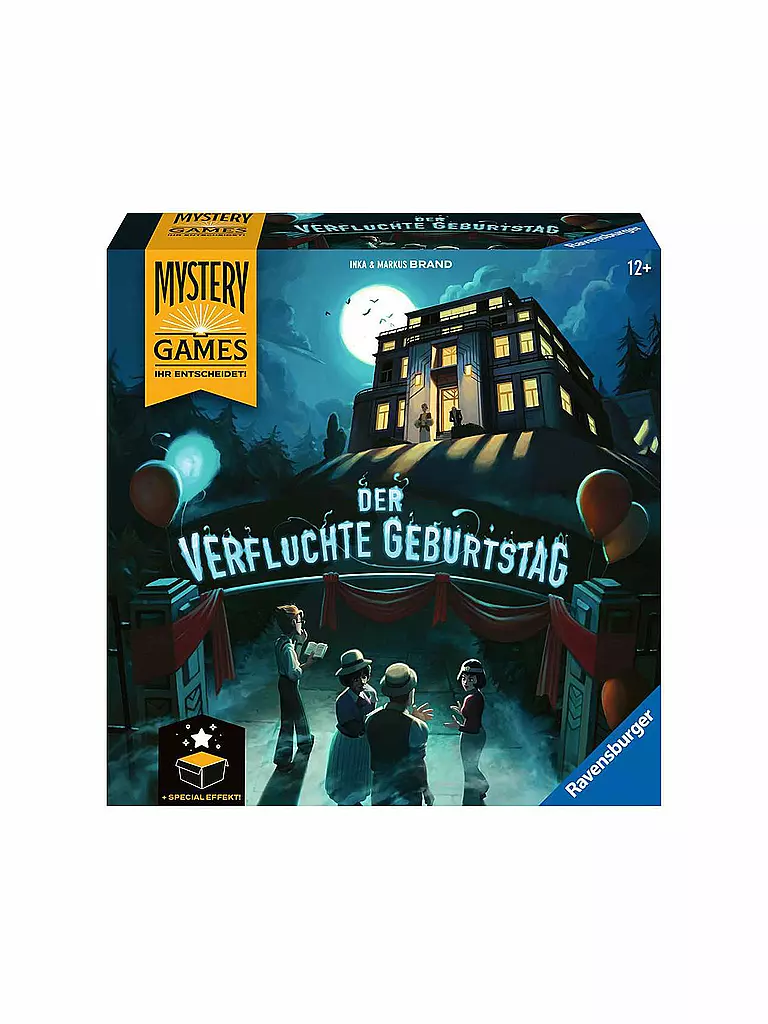 RAVENSBURGER | Brettspiel - Mystery Games: Der verfluchte Geburtstag | keine Farbe