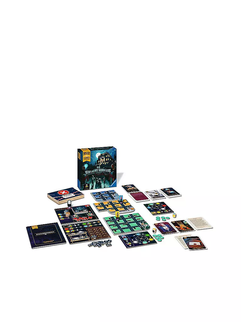RAVENSBURGER | Brettspiel - Mystery Games: Der verfluchte Geburtstag | keine Farbe
