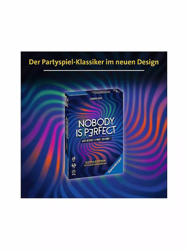 RAVENSBURGER | Brettspiel - Nobody is perfect Extra Edition | keine Farbe