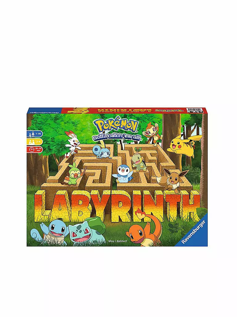 RAVENSBURGER | Brettspiel - Pokémon Labyrinth | keine Farbe