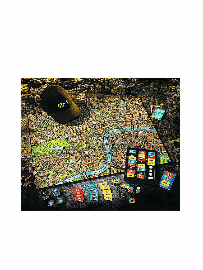 RAVENSBURGER | Brettspiel - Scotland Yard Master | keine Farbe