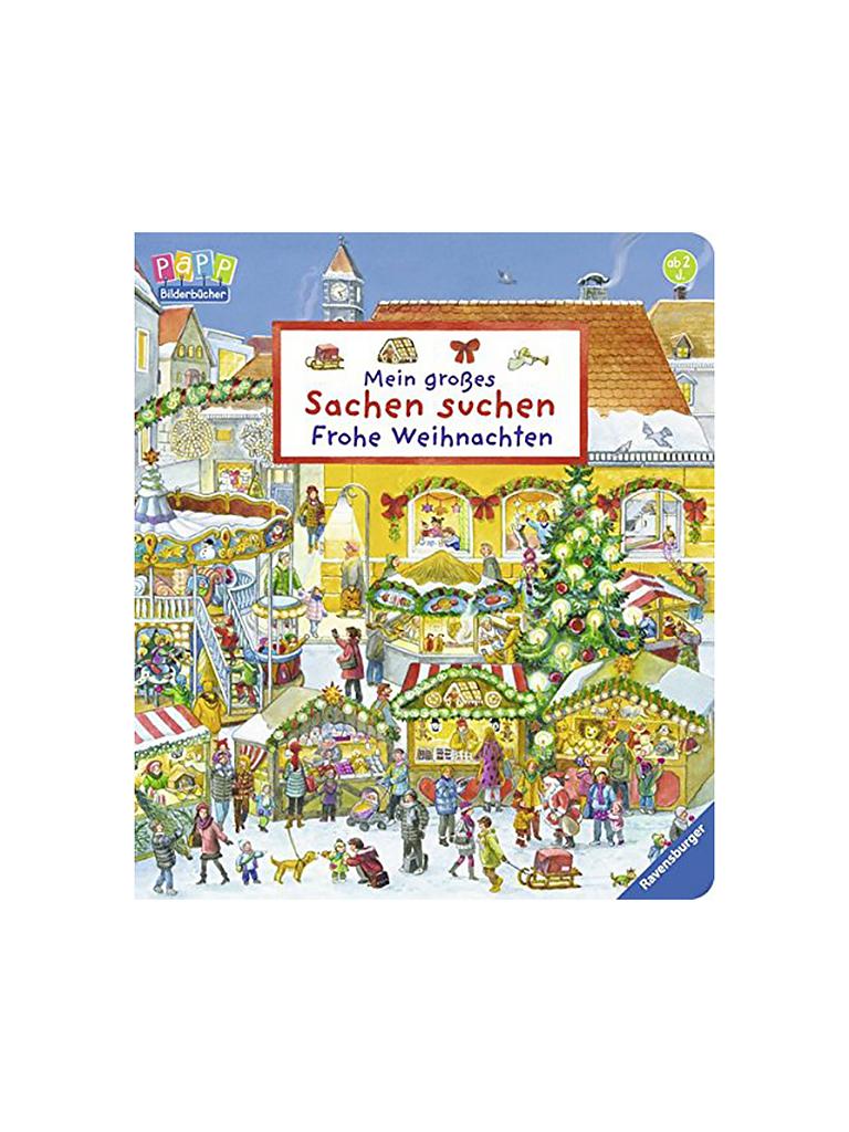 RAVENSBURGER | Buch - Mein großes Sachen suchen - Frohe Weihnachten (Pappbilderbuch) | keine Farbe