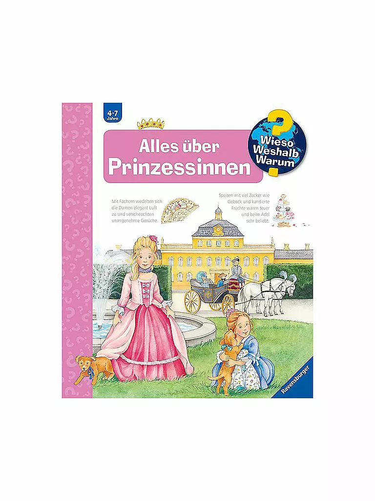 RAVENSBURGER | Buch - Wieso Weshalb Warum - Alles über Prinzessinnen Band 15 | keine Farbe