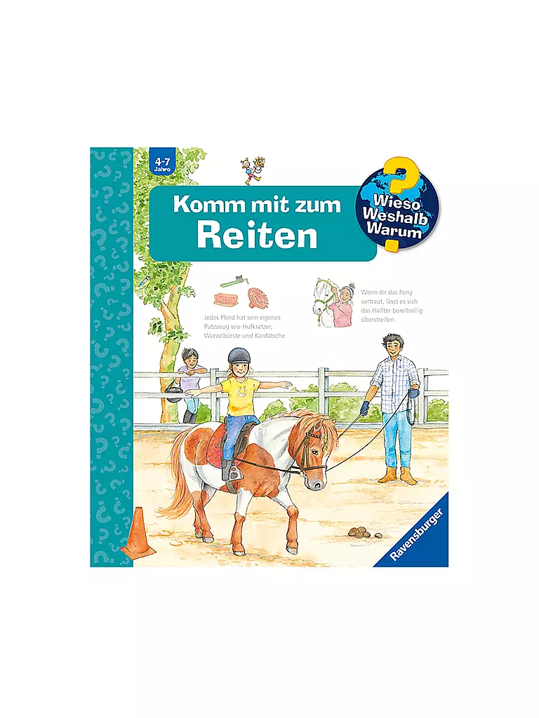 RAVENSBURGER | Buch - Wieso Weshalb Warum - Komm mit zum Reiten Band 73 | keine Farbe