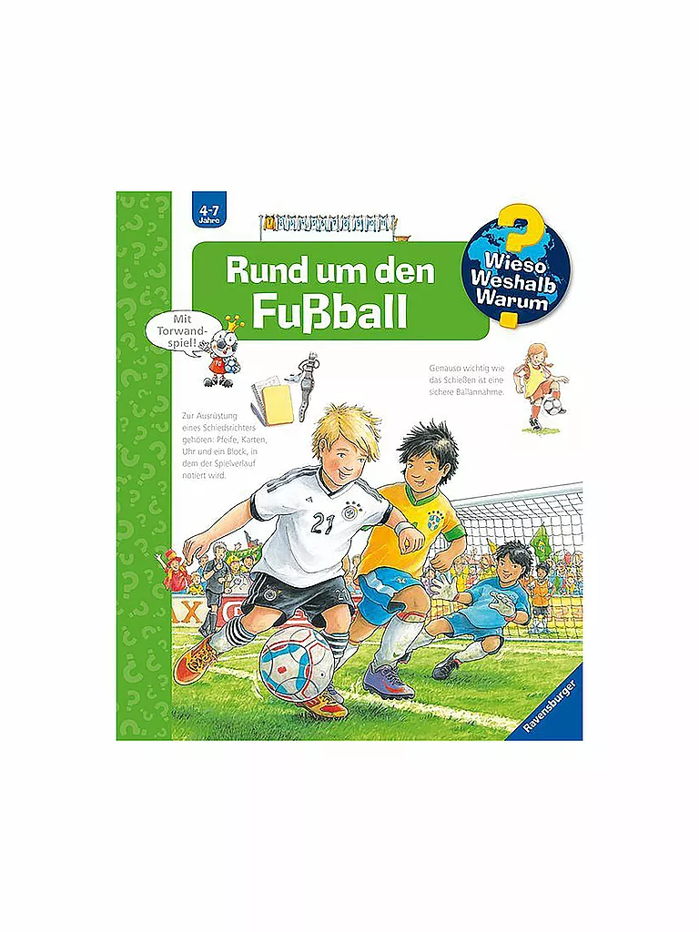 RAVENSBURGER | Buch - Wieso Weshalb Warum - Rund um den Fußball Band 35 | keine Farbe