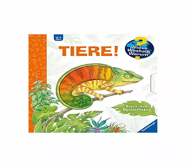 RAVENSBURGER Buch - Wieso Weshalb Warum - Tiere