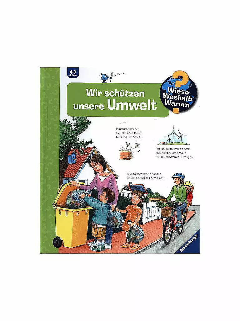 RAVENSBURGER | Buch - Wieso Weshalb Warum - Wir schützen unsere Umwelt Band 67 | keine Farbe