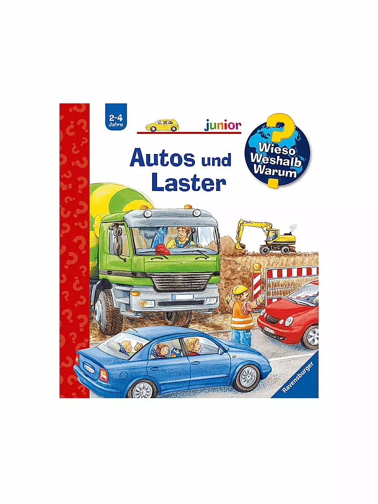 RAVENSBURGER | Buch - Wieso Weshalb Warum junior - Autos und Laster Band 11 | keine Farbe