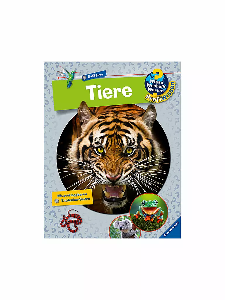 RAVENSBURGER | Buch - Wieso Weshalb Warum ProfiWissen - Tiere Band 3 | keine Farbe