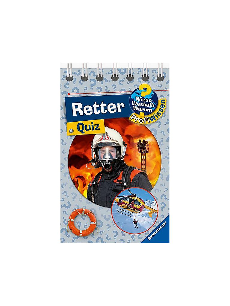 RAVENSBURGER | Buch - Wieso Weshalb Warum Quiz - Retter | keine Farbe