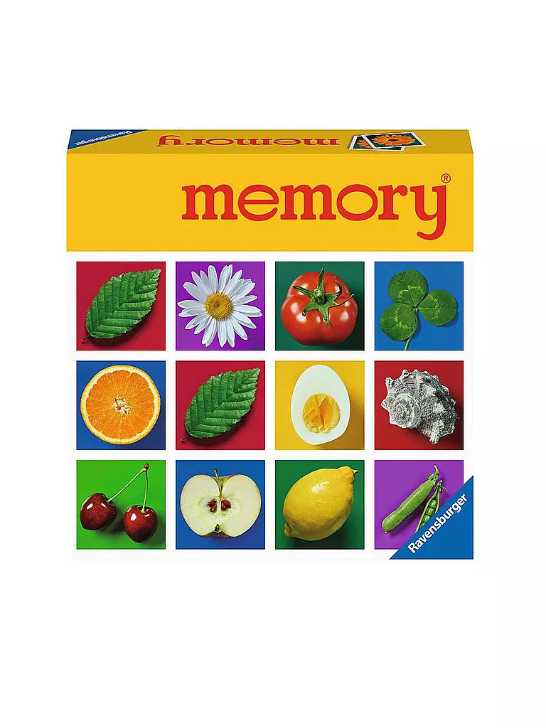 RAVENSBURGER | Classic memory® Neuauflage des Spieleklassikers aus dem Jahr 1969 | keine Farbe
