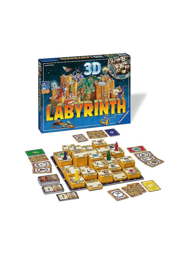 RAVENSBURGER | Das verrückte Labyrinth 3D | keine Farbe