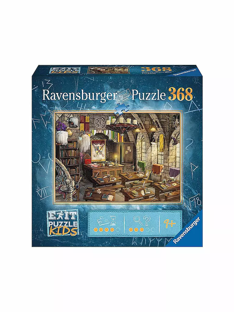 RAVENSBURGER | EXIT Puzzle Kids - In der Zauberschule - 368 Teile | keine Farbe