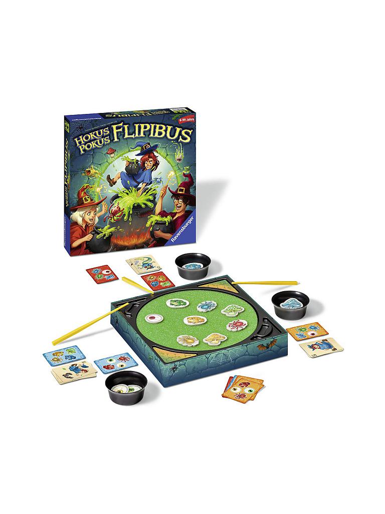 RAVENSBURGER | Familienspiel - Hokus Pokus Flipibus | transparent