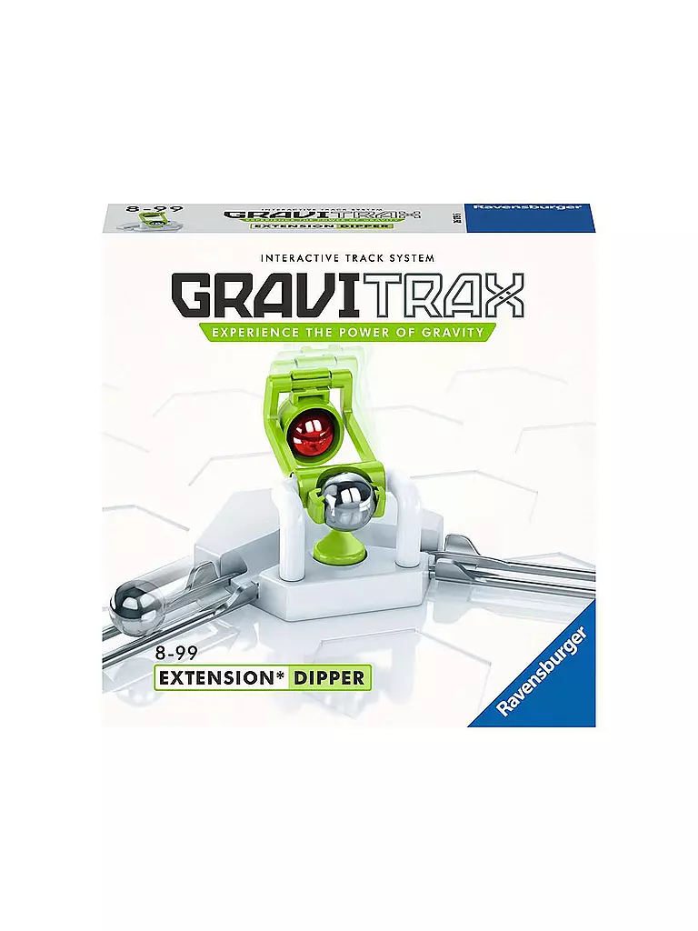 RAVENSBURGER | GraviTrax Kugelbahn - Erweiterung Action-Stein Dipper | keine Farbe