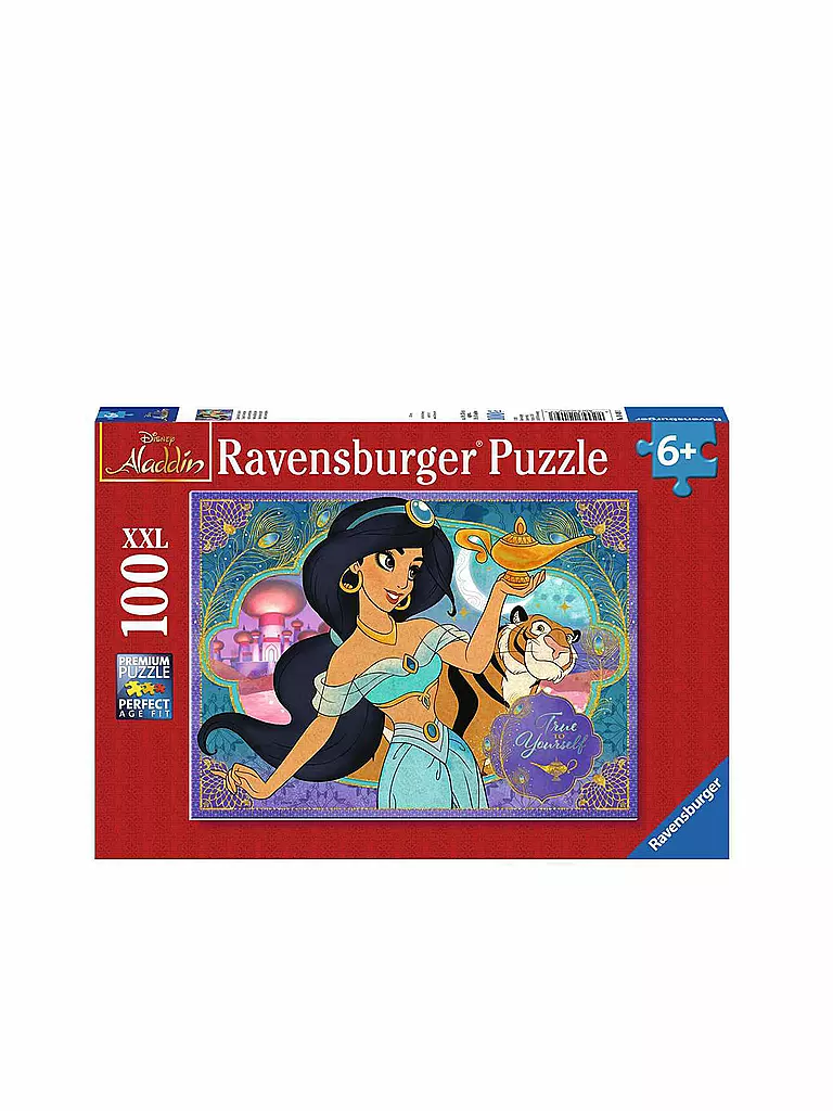 RAVENSBURGER | Kinderpuzzle - Disney Prinzessinnen, Zauberhafte Jasmin 100 Teile | keine Farbe