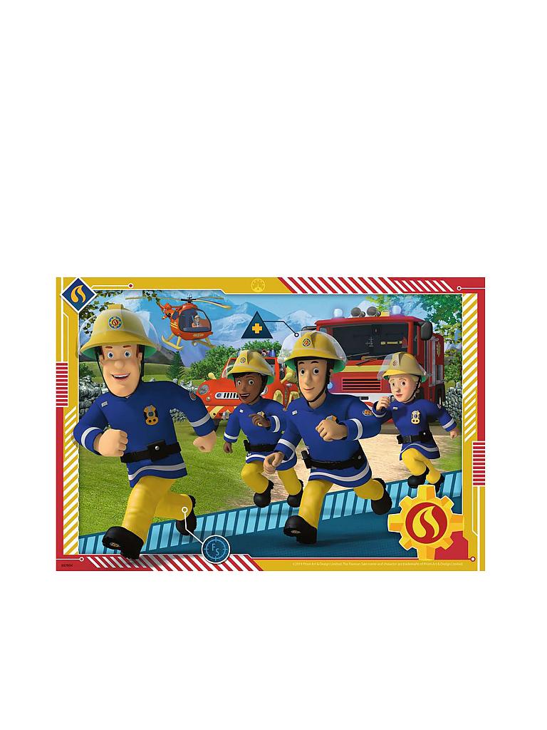 RAVENSBURGER | Kinderpuzzle - Feuerwehrmann Sam - Sam und sein Team 2x12 Teile | keine Farbe