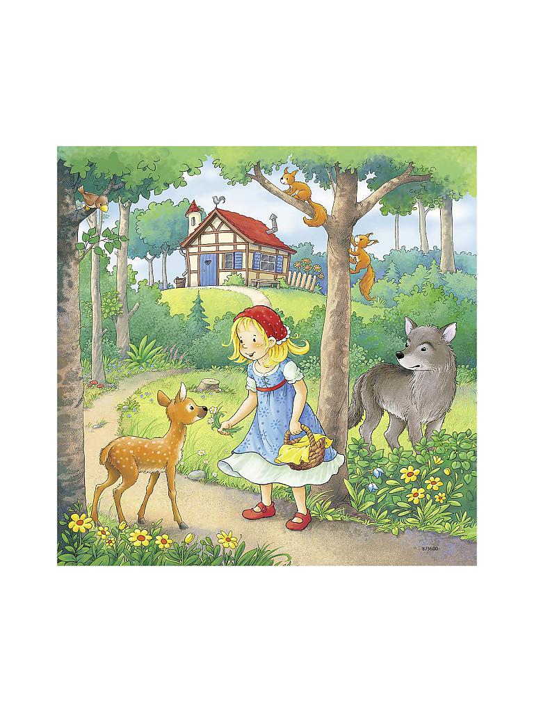Der Froschkönig Märchen Text Pdf RAVENSBURGER Kinderpuzzle - Rapunzel, Rotkäppchen und der Froschkönig