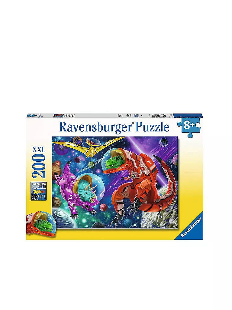 RAVENSBURGER | Kinderpuzzle - Weltall Dinos - 200 Teile | keine Farbe
