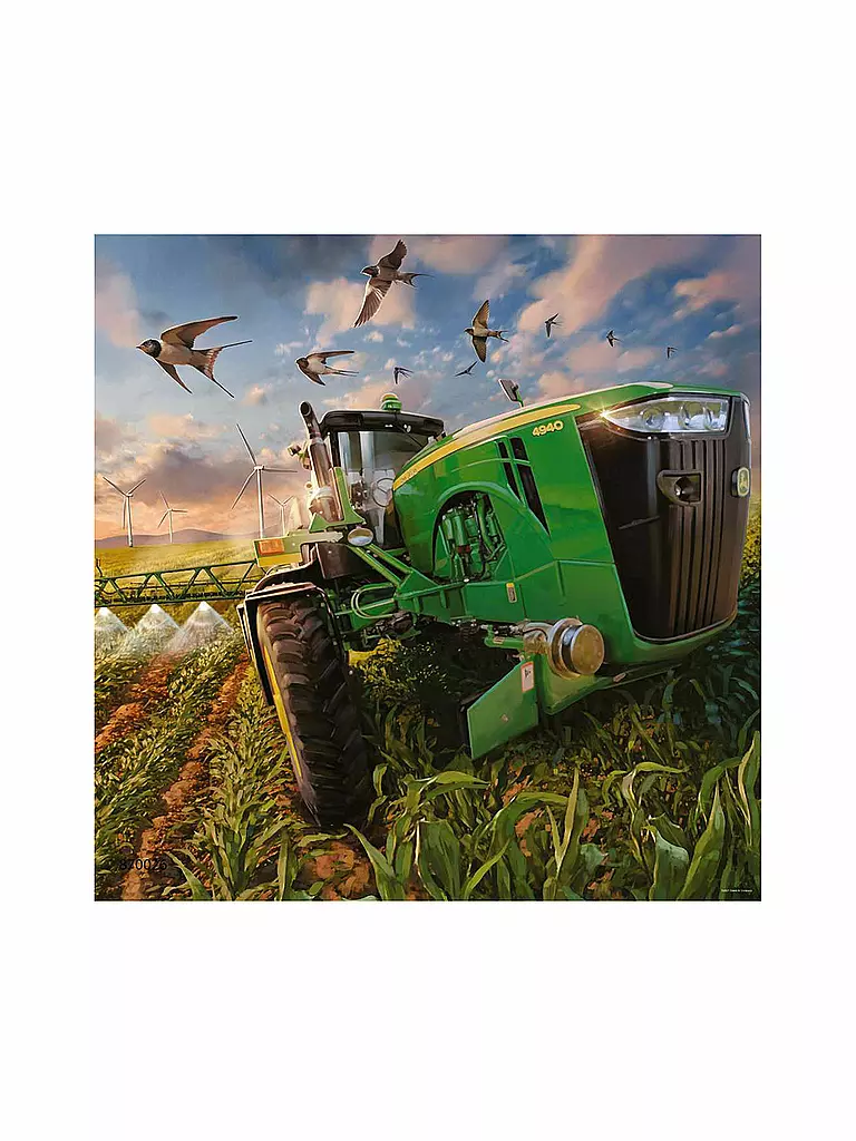 RAVENSBURGER | Kinderpuzzle 05173 - John Deere in Aktion - 3x49 Teile | keine Farbe