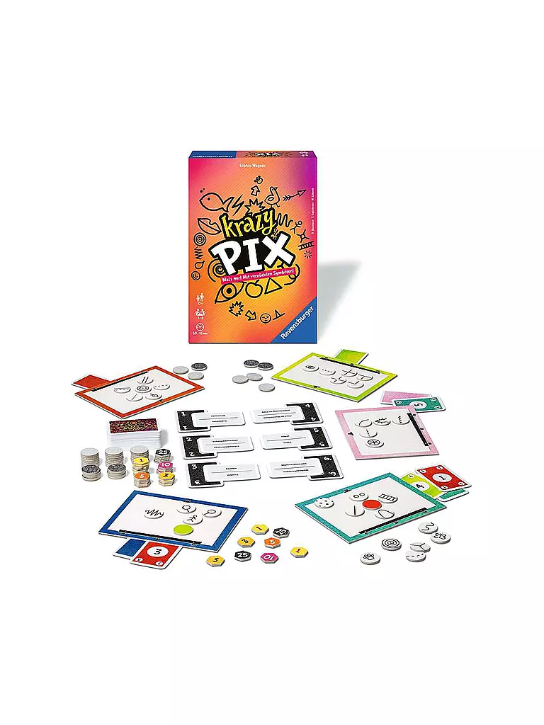 RAVENSBURGER | Krazy Pix | keine Farbe