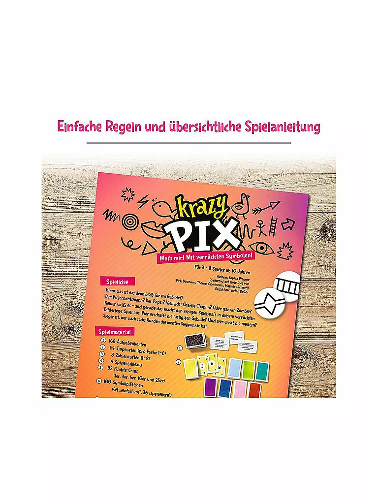 RAVENSBURGER | Krazy Pix | keine Farbe