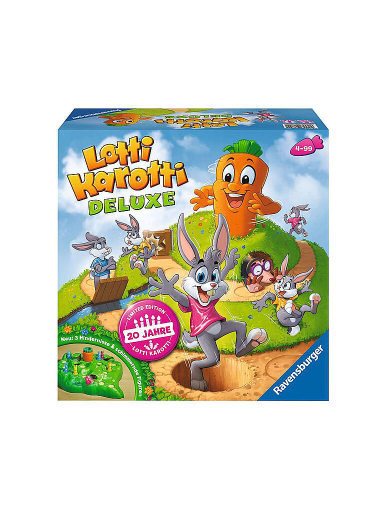 RAVENSBURGER | Lotti Karotti Deluxe - Wettlaufspiel | keine Farbe