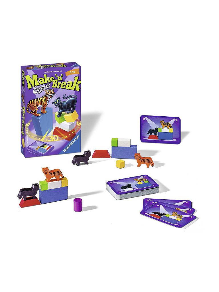 RAVENSBURGER | Make n Break Circus - Mitbringspiel  | keine Farbe