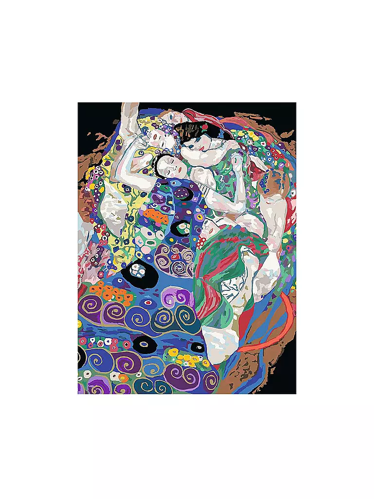 RAVENSBURGER | Malen nach Zahlen - ART Collection: Virgin (Klimt) | keine Farbe
