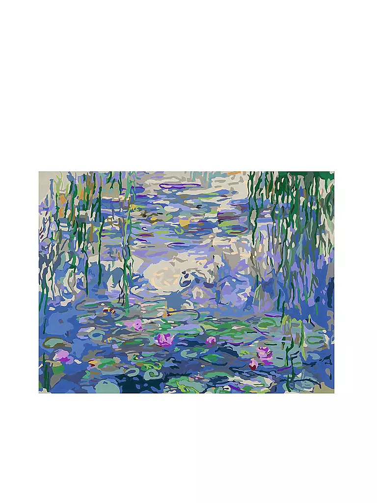 RAVENSBURGER | Malen nach Zahlen - ART Collection: Waterlilies (Monet) | keine Farbe